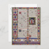 詩篇からライトアップされたページ ポストカード (正面/裏面)