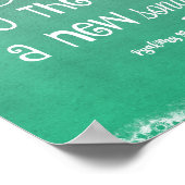 詩篇で聖句を歌う ポスター (角)