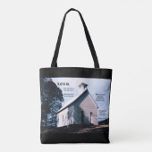 詩篇のある丘の上の教会15:1-2 トートバッグ (裏面)