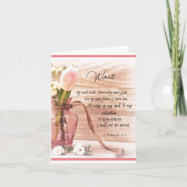 詩篇の聖句を励ます カード