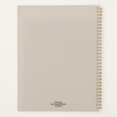 詩篇の聖句を賛美しよう プランナー手帳 (裏面)