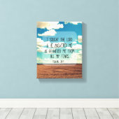 詩篇の聖句 キャンバスプリント (インサイチュ (ウッドフロア))