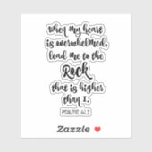 詩篇の聖句 シール (シート)