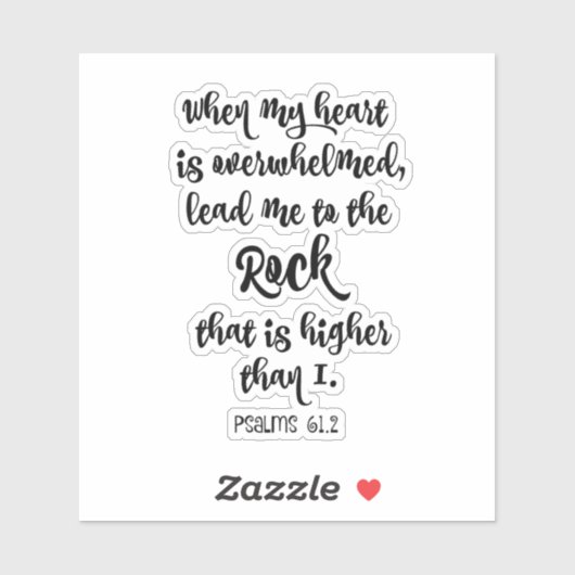 詩篇の聖句 シール (シート)