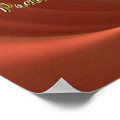 詩篇の聖書の詩とキリスト教のポスター ポスター (角)