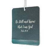 詩篇は静かにして私が神であることを知りなさい カーエアーフレッシュナー (左)