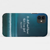 詩篇は静かにして私が神であることを知りなさい Case-Mate iPhoneケース (裏面(横))