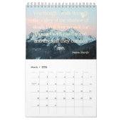 詩篇バイブル聖句コレクションウォールカレンダー カレンダー (3月 2026)