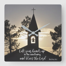  詩篇教会 スクエア壁時計