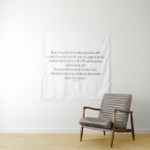 詩篇1は悪人と歩調を合わせていない タペストリー (インサイチュ)