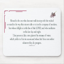 詩篇1アート – 賛美正義とフローラデザイン