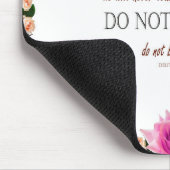 詩篇1アート – 賛美正義とフローラデザイン マウスパッド (コーナー)