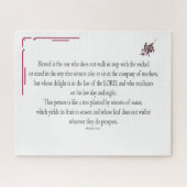 詩篇1章1節から3節ま賛美で、だれが ジグソーパズル (横)