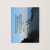 詩篇1章1節賛美は歩けない男だ… ジグソーパズル (縦)