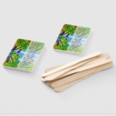 詩篇1章1-3節は賛美キリスト教の人である ハンドファン (組立なし)