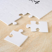 詩篇100:4感謝祭とともに彼の門に入る ジグソーパズル (側面)