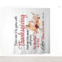 詩篇100:4感謝祭とともに彼の門に入る