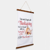 詩篇100:4感謝祭とともに彼の門に入る 吊り下げ型タペストリー (傾斜あり)