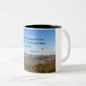 詩篇103:2わたしは主を賛美し… ツートーンマグカップ (正面右)