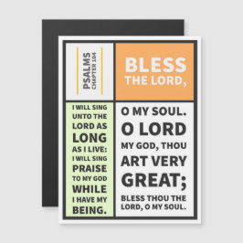 詩篇104章 マグネット招待状