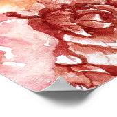 詩篇107与え感謝してい107年の主フローラ秋 ポスター (角)