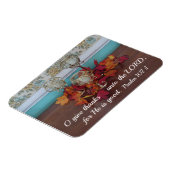 詩篇107:1主に与え感謝していよ、彼は主である マグネット (左側)