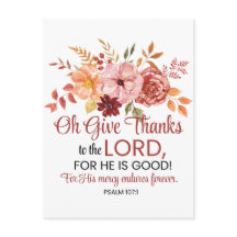 詩篇107:1 主に感謝せよ フローラル フォール