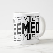 詩篇107:2の償還 ジャンボコーヒーマグカップ (正面右)