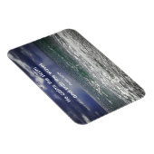 詩篇107:29彼は嵐を鎮め、静かに… マグネット (右側)