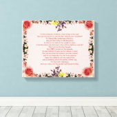 詩篇11ダビデの指揮者に; キャンバスプリント (インサイチュ (ウッドフロア))