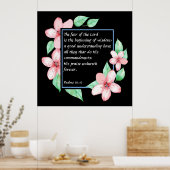 詩篇111:10 ポスター (キッチン)