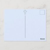 詩篇111:2 讃美詩 主を賛美する 自然 空 ポストカード (裏面)