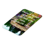 詩篇116:15のメモリ内 マグネット (左側)