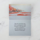 詩篇116 1-2私は主の聖書の聖句を愛している カード (内部)