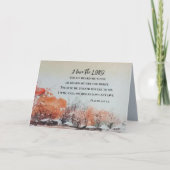 詩篇116 1-2私は主の聖書の聖句を愛している カード (正面)