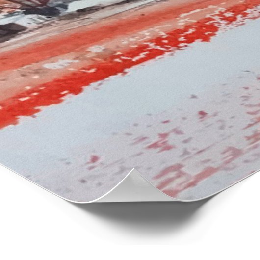 詩篇116 1-2私は主の聖書の聖句を愛している ポスター (角)