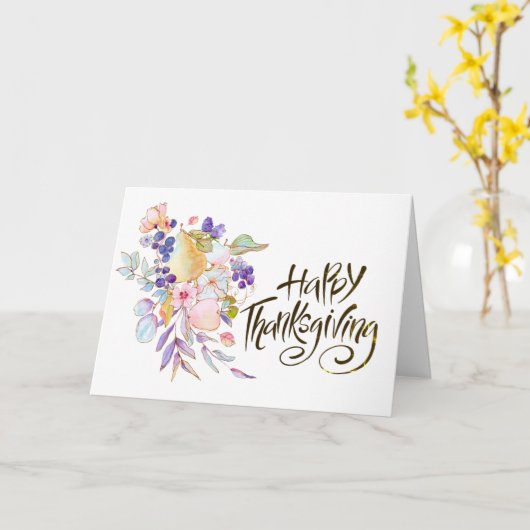 詩篇118:1与え感謝祭主に対して カード (黄色い花)