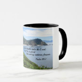 詩篇118:1神与えの主に対して感謝してい118:1 マグカップ (正面右)