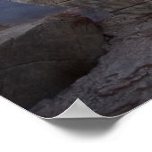 詩篇118:22建設者が拒否した石は ポスター (角)