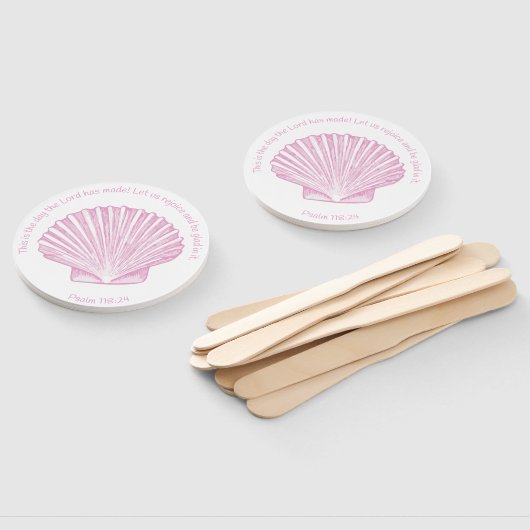 詩篇118:24この日はシーセルの日 ハンドファン (組立なし)