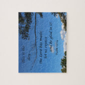 詩篇118:24この日は主が作った日である。 ジグソーパズル (縦)