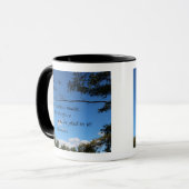 詩篇118:24この日は主が作った日である。 マグカップ (正面左)