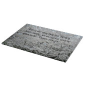 詩篇118:24この日は主が死ぬ日である カッティングボード (角)