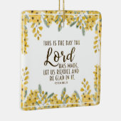 詩篇118:24この日は主の成した日である セラミックオーナメント (右)