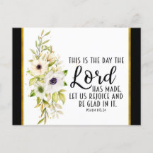 詩篇118:24この日は主の成した日である