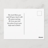 詩篇118:24この日は主の成した日である ポストカード (裏面)