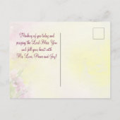 詩篇118:24この日は主の成した日である ポストカード (裏面)