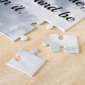 詩篇118:24この日は主の行われた日である。 ジグソーパズル (側面)