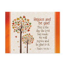 詩篇118:24この日は秋の木