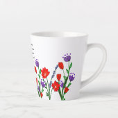 詩篇118:24キリスト教の聖句フローラ カフェラテマグ (右)